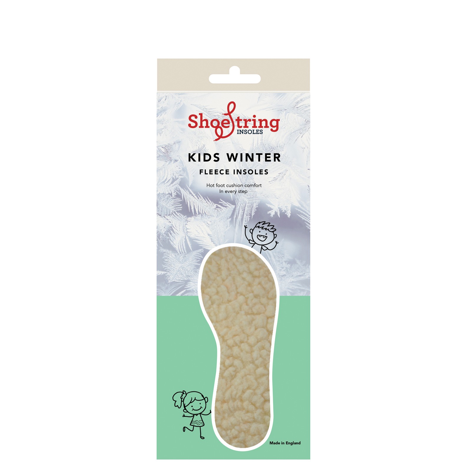 Cut To Size Insoles Childs Fleece 