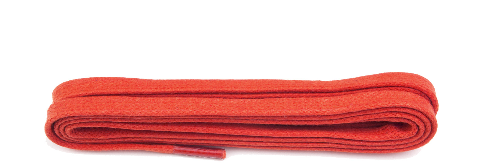Red 120cm Waxed 5mm Flat Laces