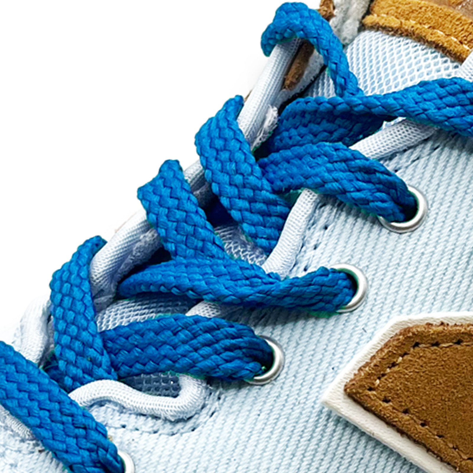 Cobalt Blue 120cm Flat Cx Laces