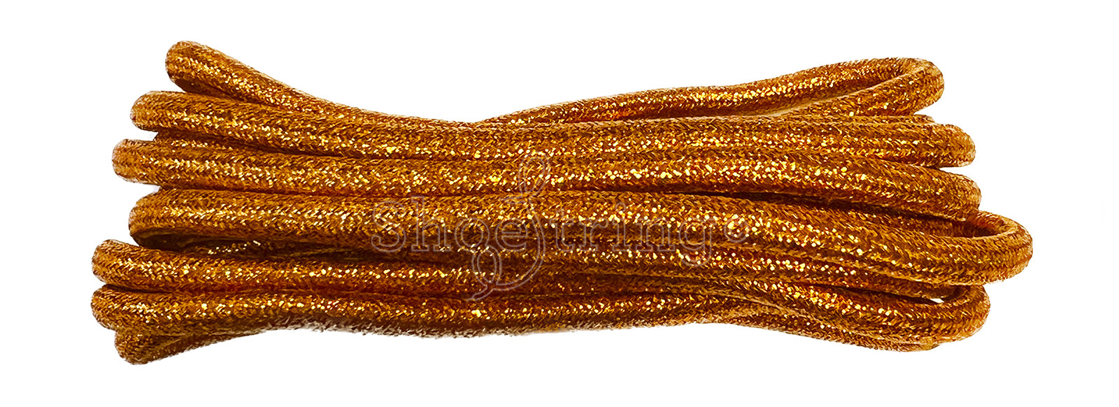 Bright Copper Metallic Glitter Lurex Round 140cm