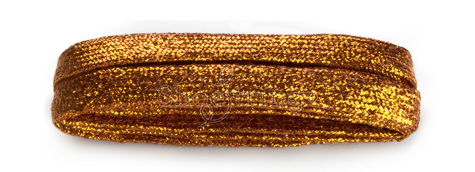 Bright Copper Metallic Glitter Flat 120cm