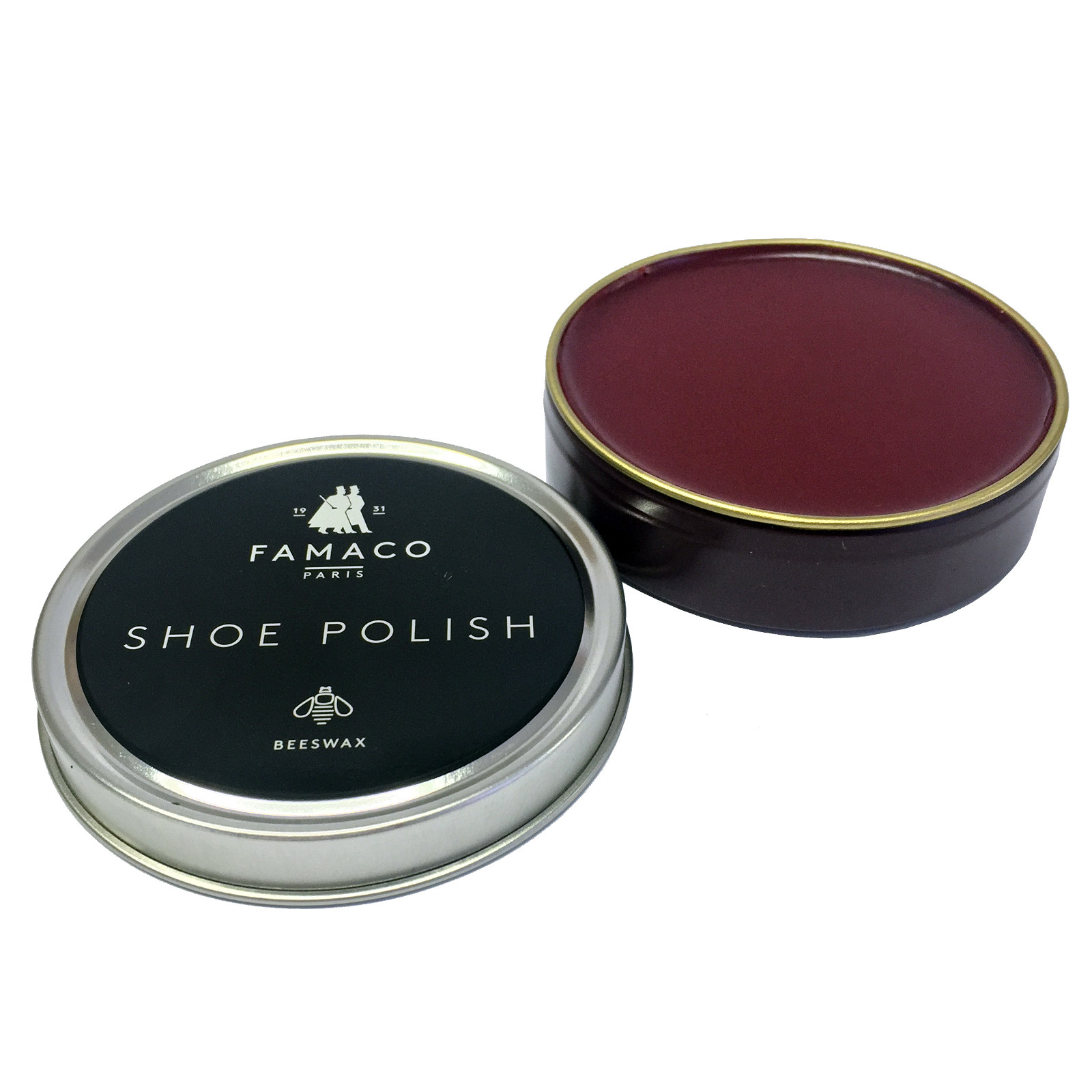 Famaco Bordeaux/oxblood Tin Polish 50ml