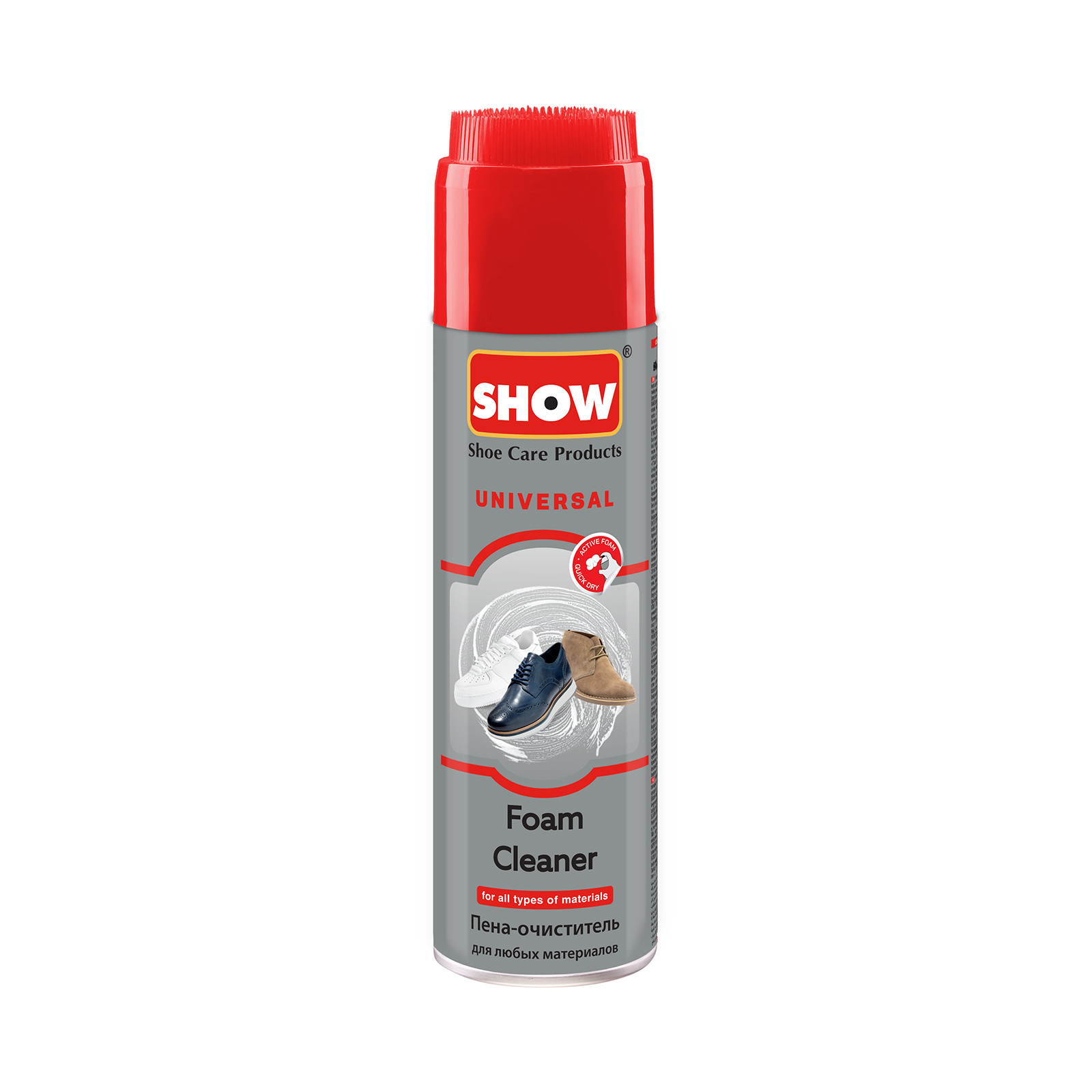 Show Cleaning Foam With Brush Cap 250ml 
