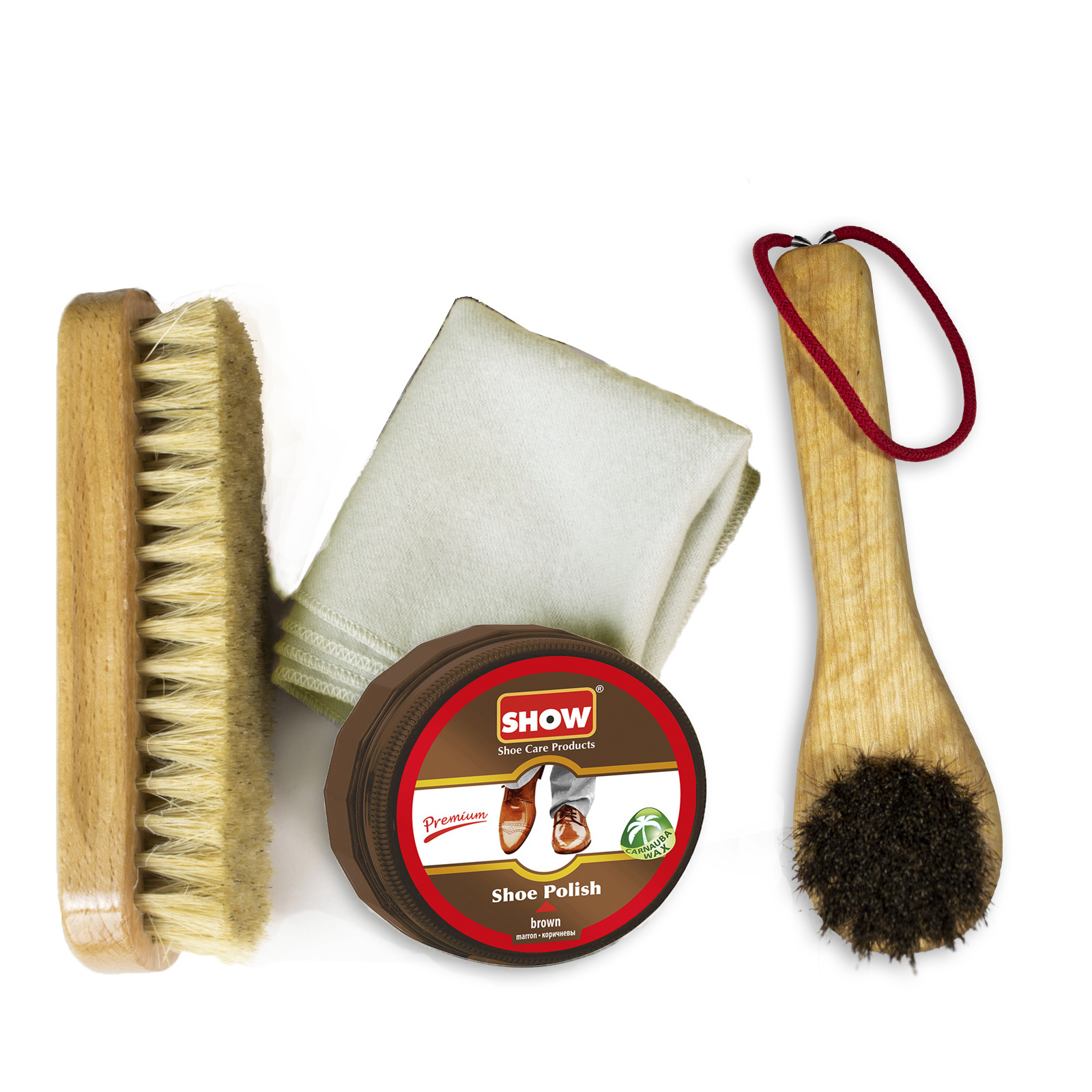 Show  Complete Polishing Kit Brown