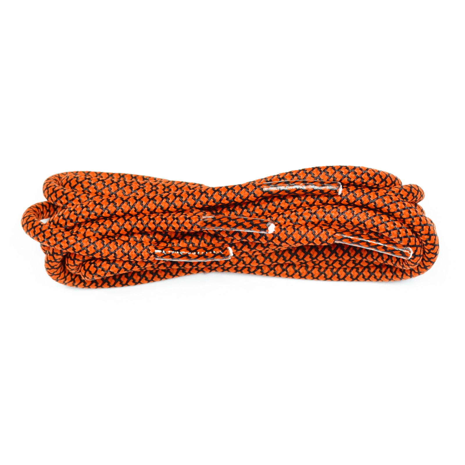 Orange/black 120cm Honeycomb Laces Banded