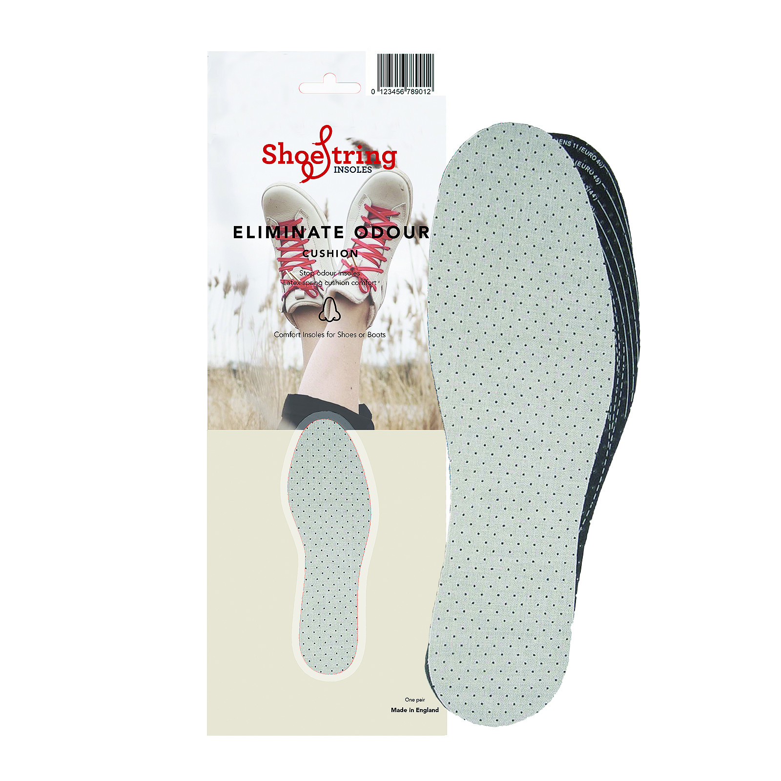 Ss Insoles Deo Active Odour Stop