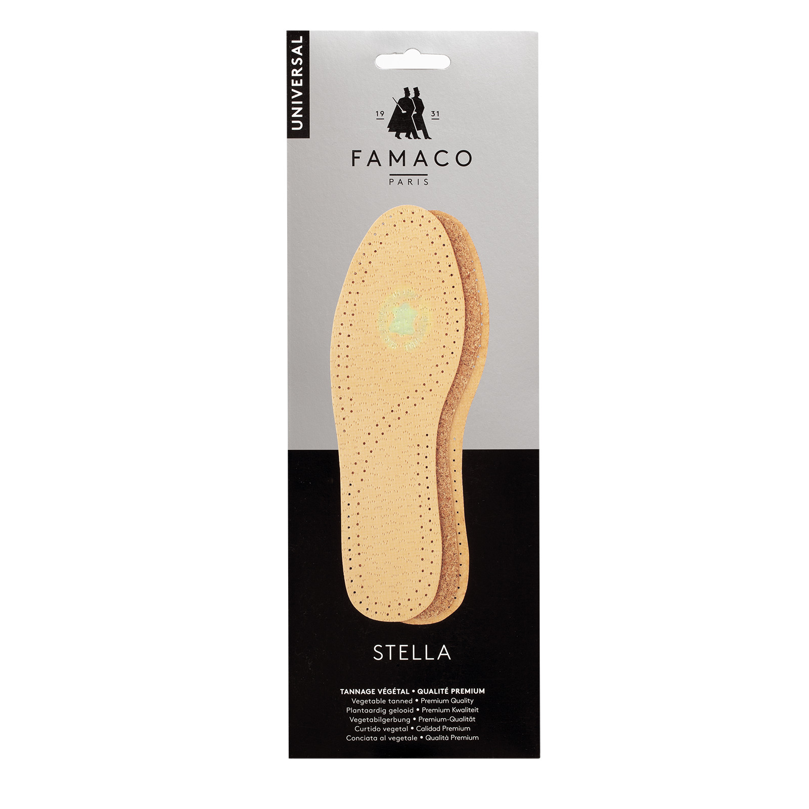 Famaco Insoles Stella Leather With Cork 