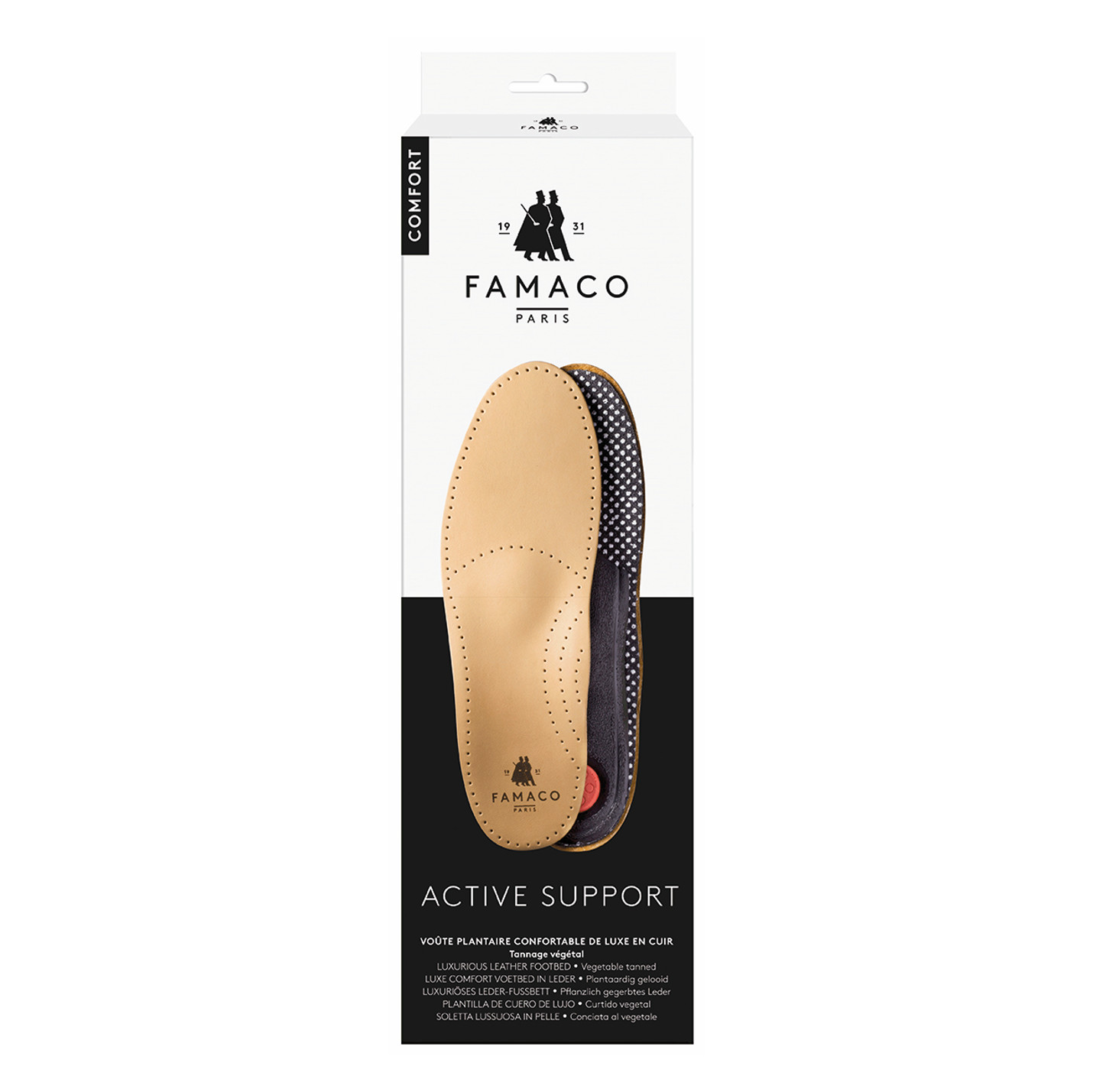Famaco Active Support Insoles - Select Size
