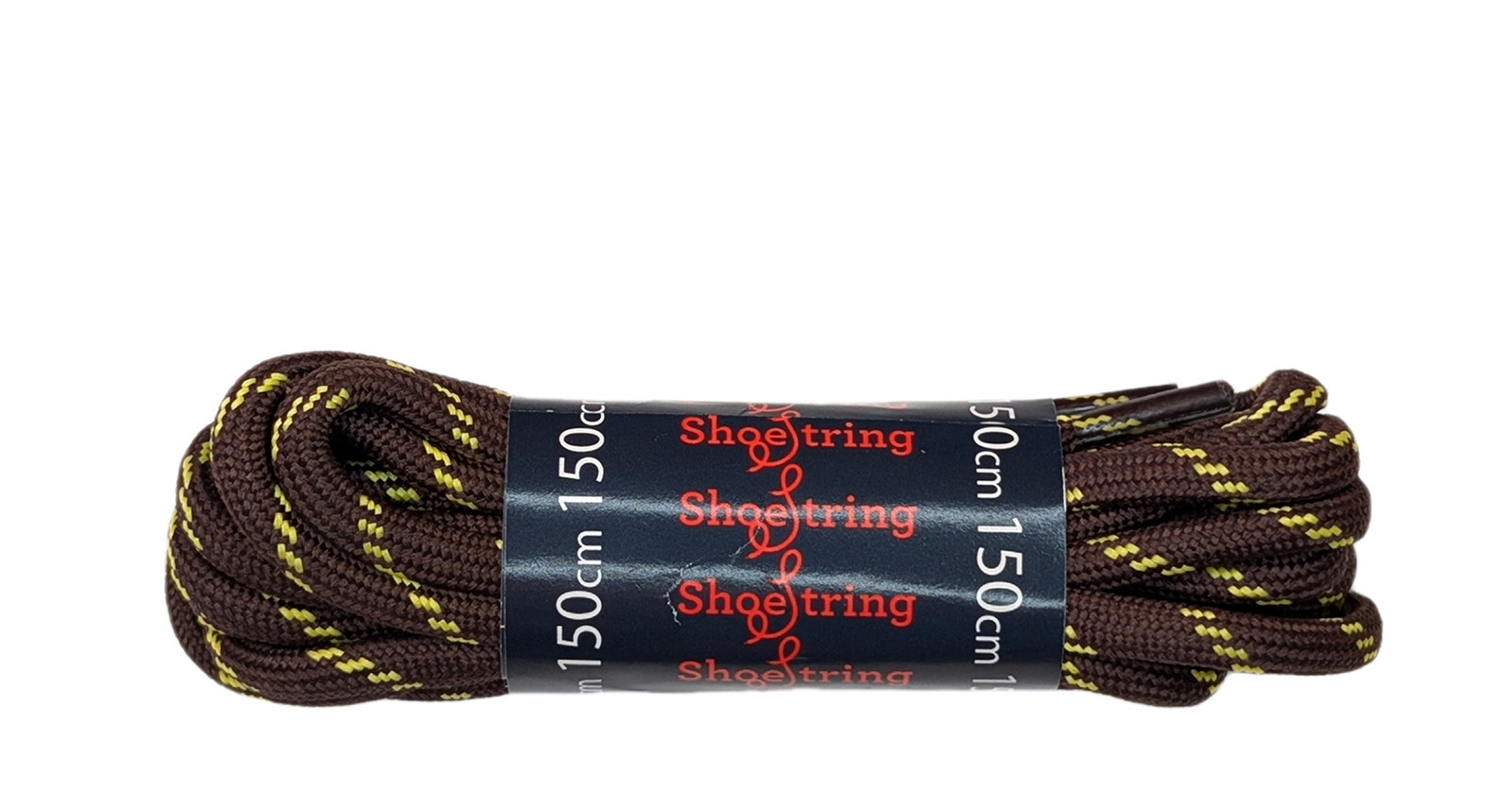 Brown/yellow 150cm Zest Fleck Rope Hiking Laces