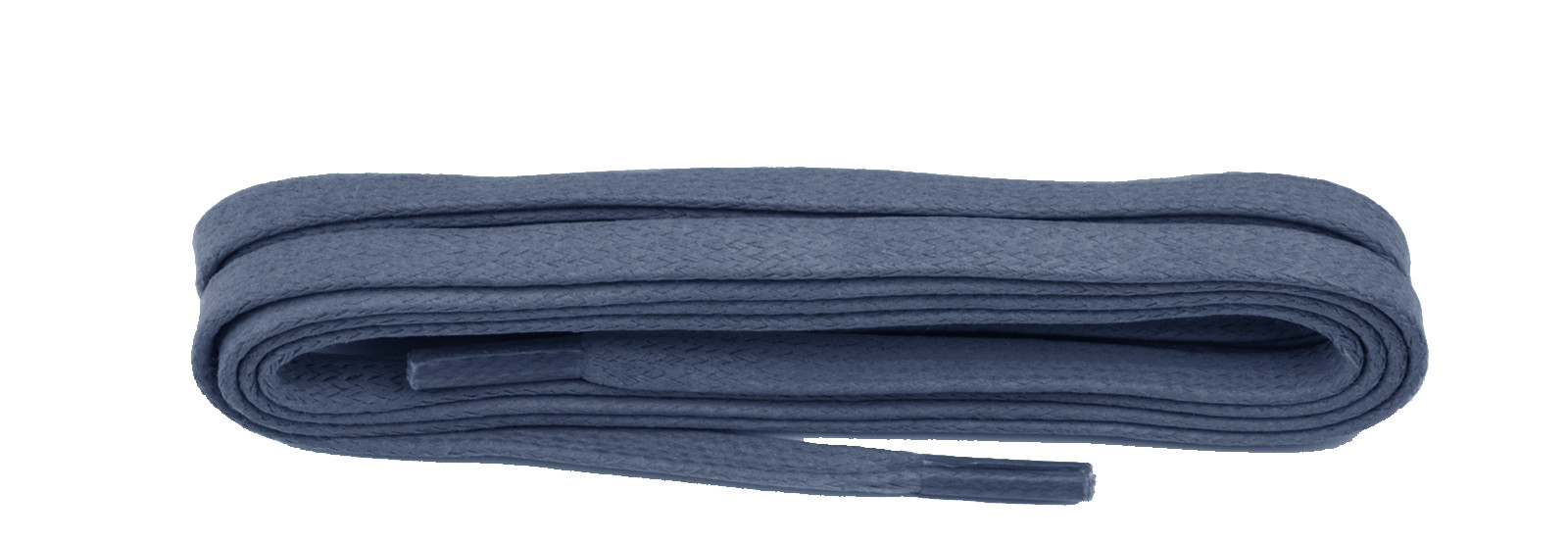 Grey Waxed Flat Laces 1 Pair