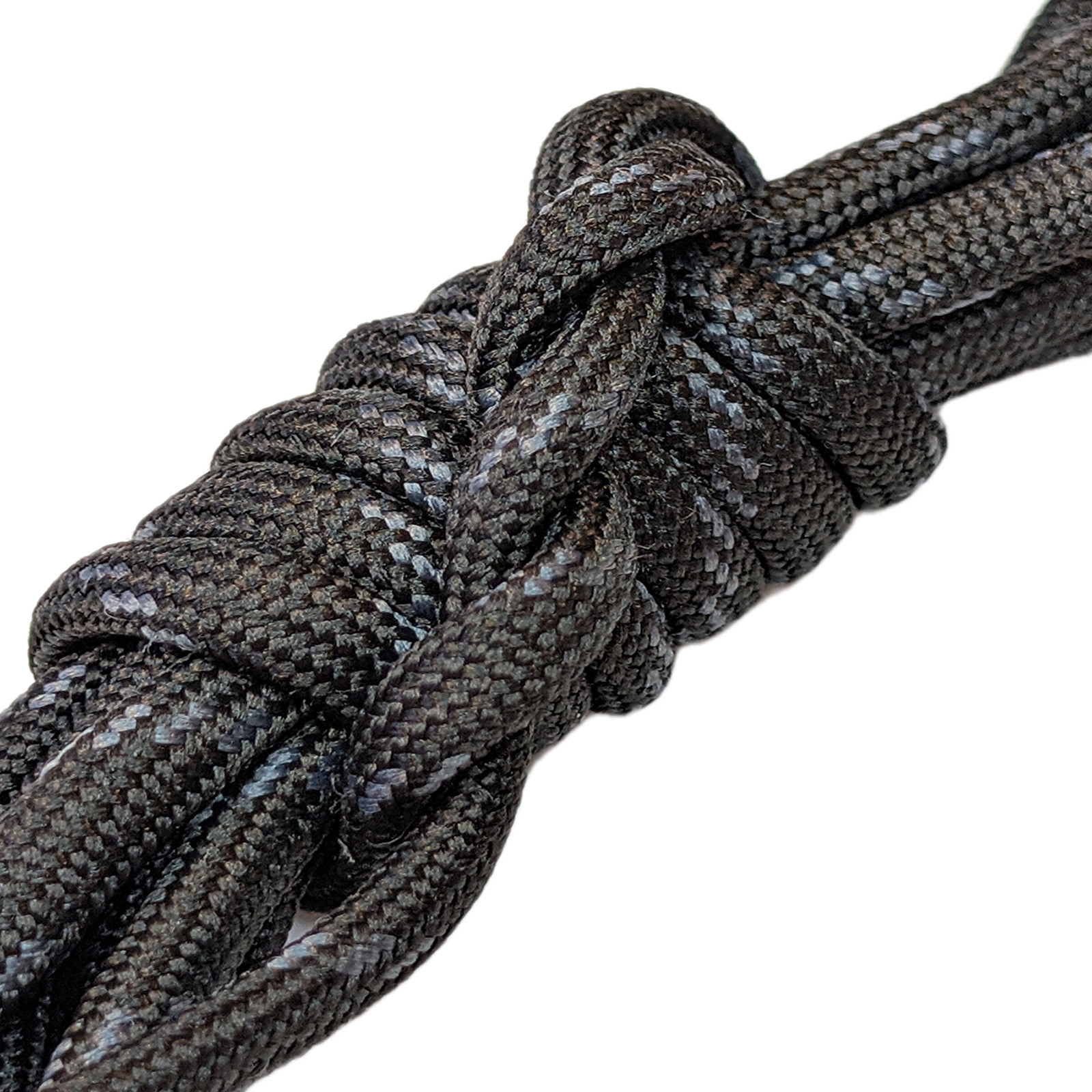 Black/grey 150cm Zest Fleck Rope Hiking Laces