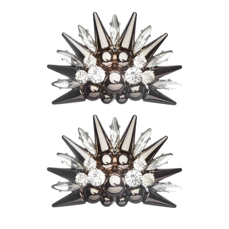 Shoe Clips Spiked Star