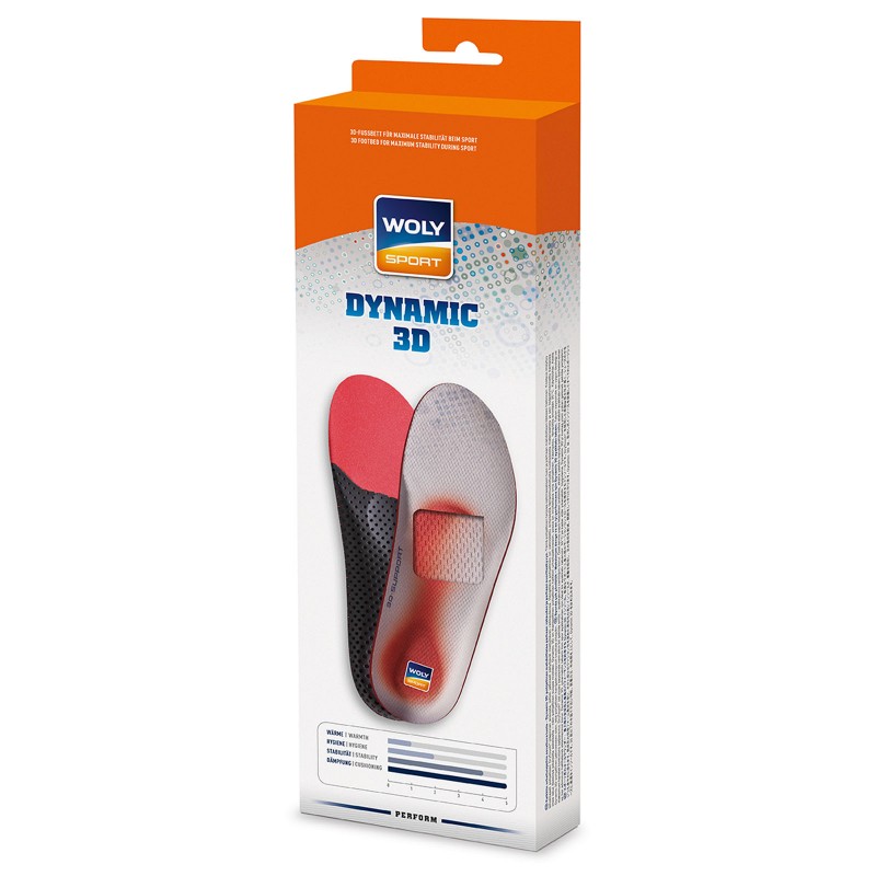 Woly Dynamic 3d Insoles Select Size