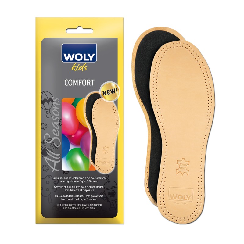 Woly Comfort Childs Insoles Select Size