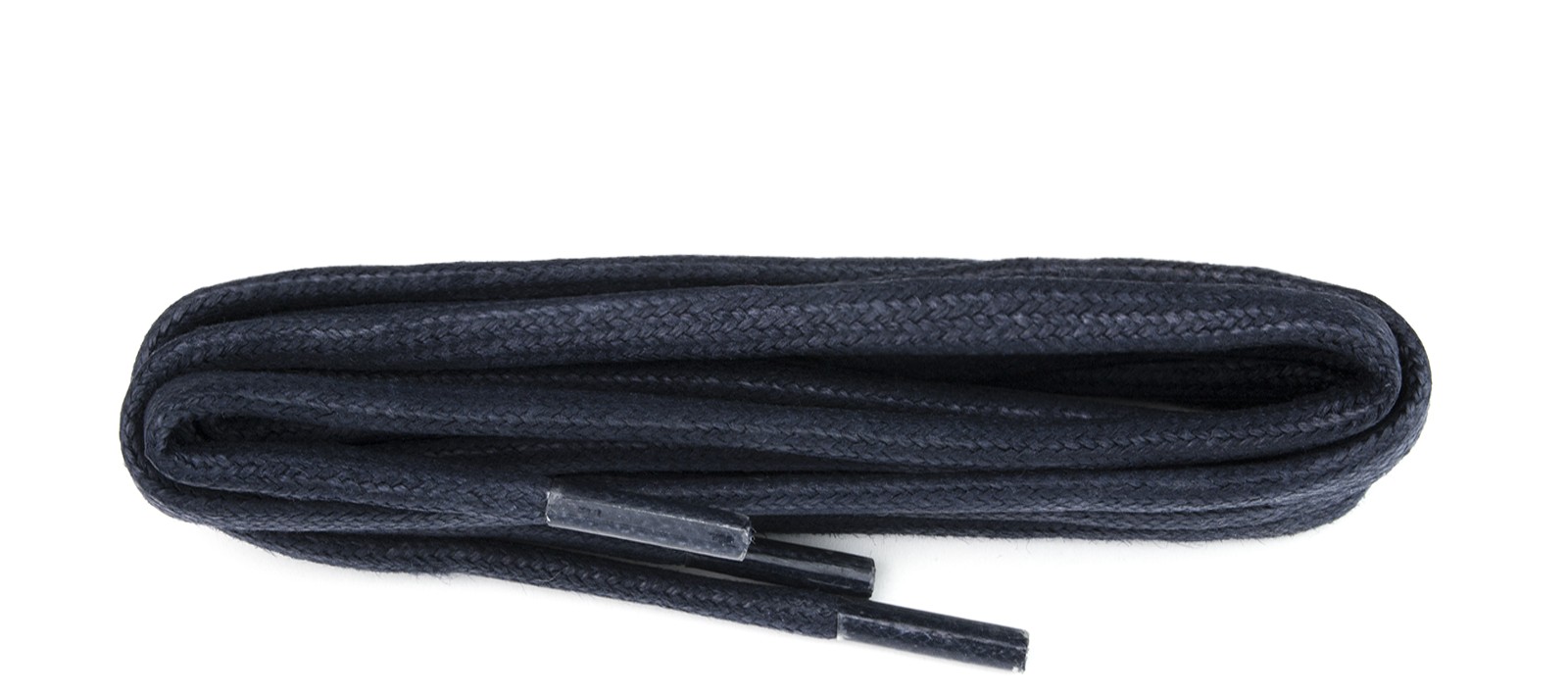 Navy Chunky Wax Laces 5mm