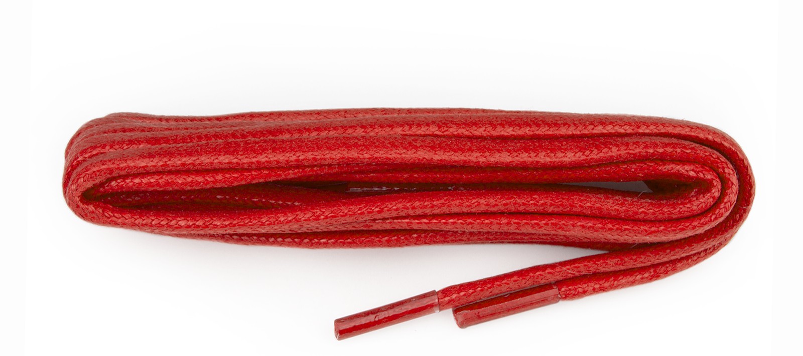 Red Chunky Wax Laces 5mm