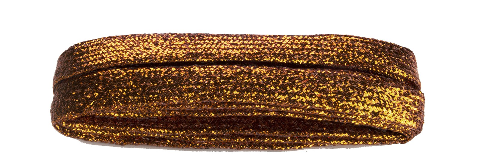 Dark Copper Metallic Glitter Flat 120cm