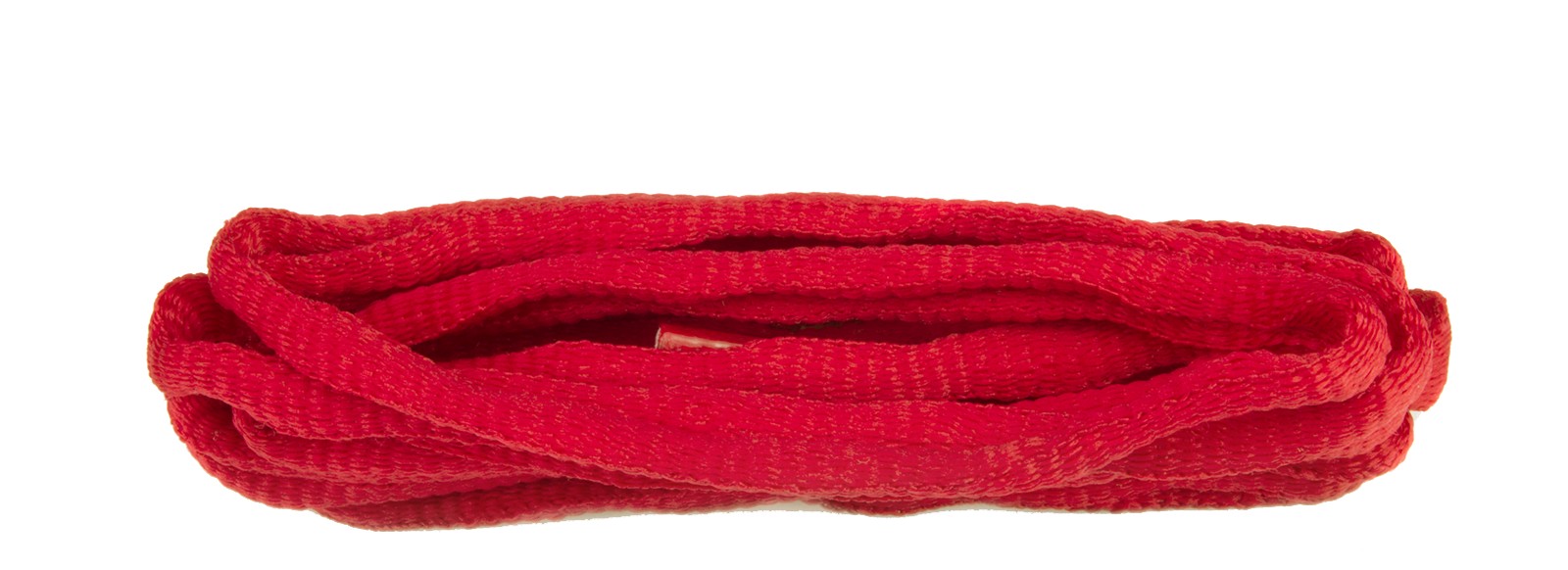 Red Knobbly Oval Firm Knot 6mm 114cm