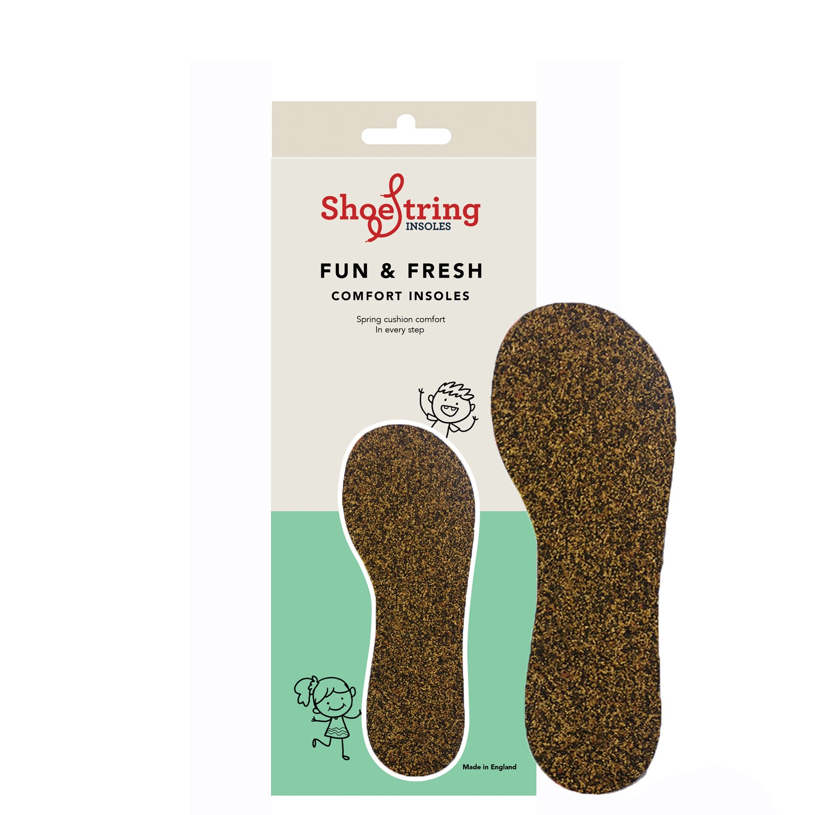 Ss Cut To Size Insoles, Childs Cork 