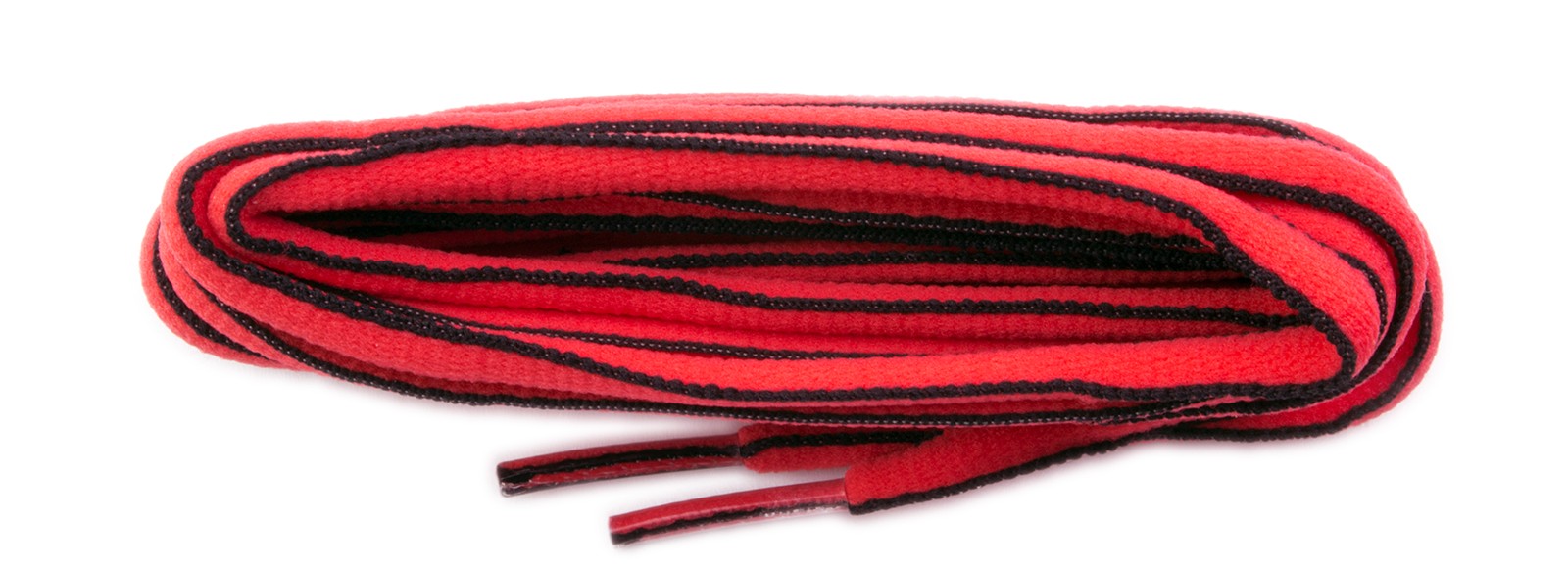 Red/black 114cm Oval Laces 6mm 
