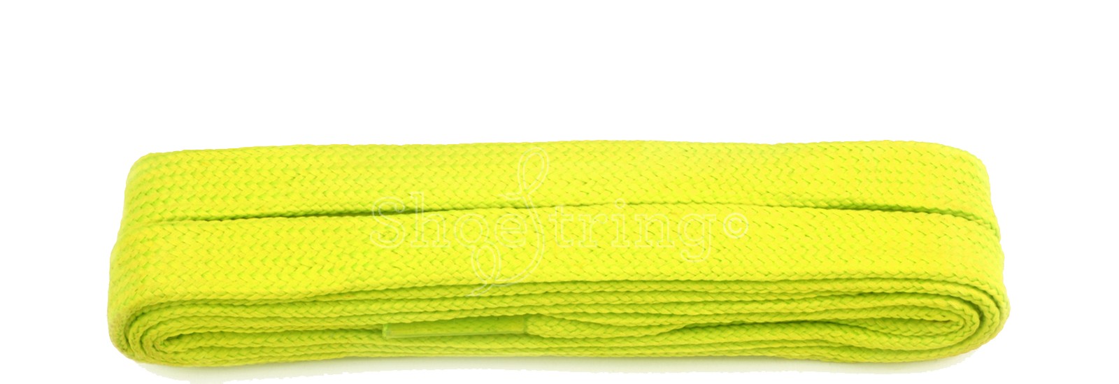 Flo Yellow Flat 9mm Laces