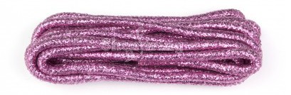 Pink Metallic Glitter Lurex Round 100cm