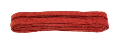 Red Narrow Flat Laces