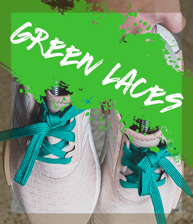 coloured trainer laces