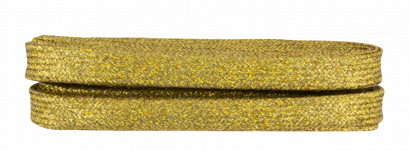 Gold Flat Metallic Laces 120cm