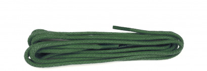 Green Waxed 3mm Round Laces