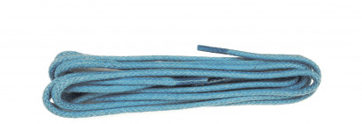 Electric Blue 3mm Round Waxed Laces