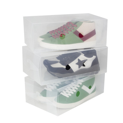 Clear Shoe And Boot Boxes Pack 3 Units 
