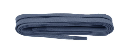 Grey 120cm Waxed 5mm Flat Laces