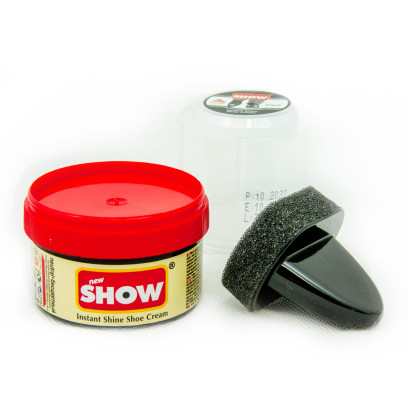 Show Neutral Instant Shine Shoe Cream With Sponge 50ml 