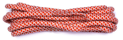 Red-white Honeycomb Rope Laces 