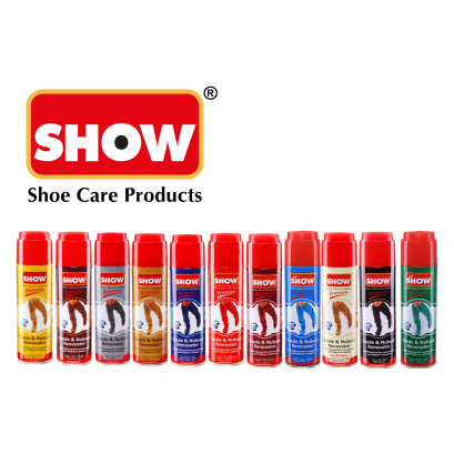 Show Suede And Nubuck Renovator Spray Brush Cap - Select Colour