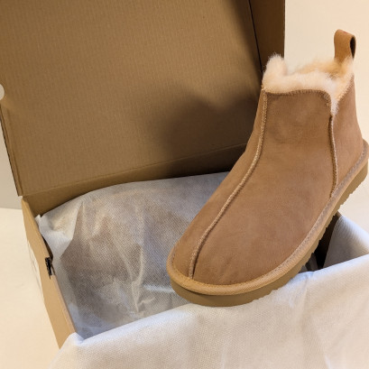 Shoestring Sheepskin Ranger Boot Slippers