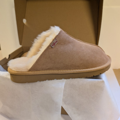 Shoestring Sheepskin Mule Slippers