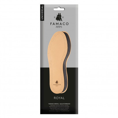 Famaco Insoles Leather Royal With Deo Latex