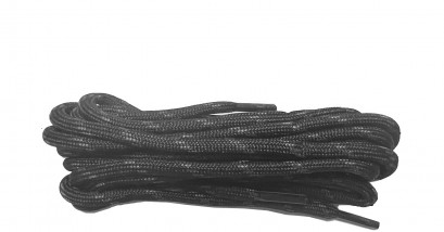 Black/grey 150cm Zest Fleck Rope Hiking Laces
