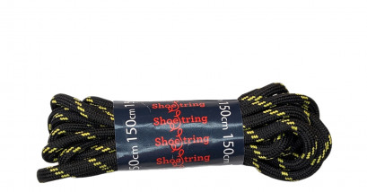 Black/yellow Boot Cord Zest 