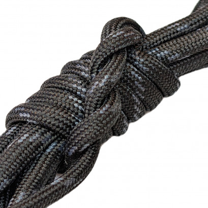 Black/grey 150cm Zest Fleck Rope Hiking Laces