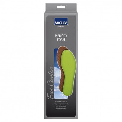 Woly Memory Foam Insoles Select Size