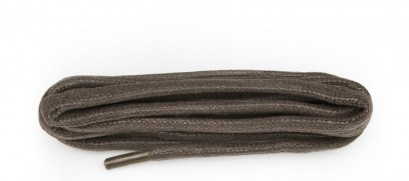Brown Chunky Wax Laces 5mm