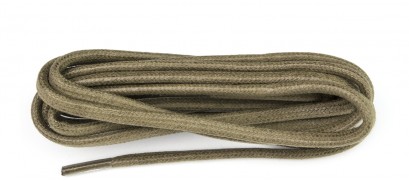 Taupe Chunky Wax Laces 5mm