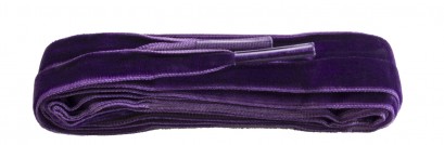 Fashion Velvet Purple Laces 