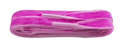 Fashion Pink Velvet Laces 