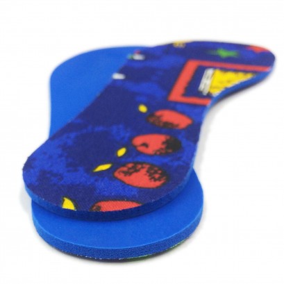 Shoe String Insoles Childs Pencil Printed 
