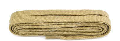 Beige Flat 9mm Laces